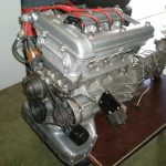Engine and gearbox