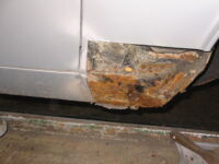 Rust, as expected, but not to bad Alfa Romeo giulia 2000 1750 gtv gt veloce Berlina 1968 restoration restauratie rebuild