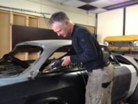 The new spotwelding machine works great! Alfa Romeo giulia 2000 1750 gtv gt veloce Berlina 1968 restoration restauratie rebuild