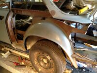 Test fitting. It all fits great! Alfa Romeo giulia 2000 1750 gtv gt veloce Berlina 1968 restoration restauratie rebuild