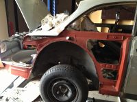 So the best solution was to replace the whole panel Alfa Romeo giulia 2000 1750 gtv gt veloce Berlina 1968 restoration restauratie rebuild