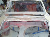 No other solution than replacing it all Alfa Romeo giulia 2000 1750 gtv gt veloce Berlina 1968 restoration restauratie rebuild