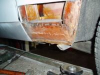An old and nasty repair Alfa Romeo giulia 2000 1750 gtv gt veloce Berlina 1968 restoration restauratie rebuild
