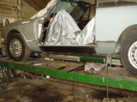 Looking solid again! Alfa Romeo giulia 2000 1750 gtv gt veloce Berlina 1968 restoration restauratie rebuild