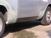 Left Hand outer sill replaced Alfa Romeo giulia 2000 1750 gtv gt veloce Berlina 1968 restoration restauratie rebuild