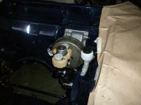 You have to start somewhere! Brake servo was first up. Alfa Romeo giulia 2000 1750 gtv gt veloce Berlina 1968 restoration restauratie rebuild
