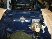 Locking mechanisme in place Alfa Romeo giulia 2000 1750 gtv gt veloce Berlina 1968 restoration restauratie rebuild