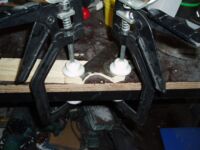 Bending in progress Alfa Romeo giulia 2000 1750 gtv gt veloce Berlina 1968 restoration restauratie rebuild