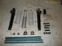 All lot of new parts for the suspension Alfa Romeo giulia 2000 1750 gtv gt veloce Berlina 1968 restoration restauratie rebuild
