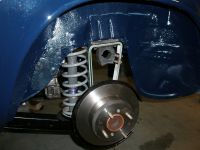 The other side, brakes need to be installed Alfa Romeo giulia 2000 1750 gtv gt veloce Berlina 1968 restoration restauratie rebuild