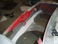 A cardboard template Alfa Romeo giulia 2000 1750 gtv gt veloce Berlina 1968 restoration restauratie rebuild
