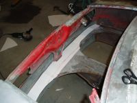 A cardboard template Alfa Romeo giulia 2000 1750 gtv gt veloce Berlina 1968 restoration restauratie rebuild