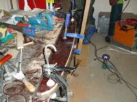 Shaping the metal Alfa Romeo giulia 2000 1750 gtv gt veloce Berlina 1968 restoration restauratie rebuild