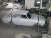 My favorit picture: All done before painting it in Blue Hollandais Alfa Romeo giulia 2000 1750 gtv gt veloce Berlina 1968 restoration restauratie rebuild
