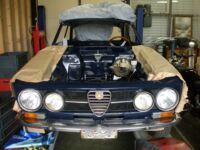 1750 GTV style grille and lights Alfa Romeo giulia 2000 1750 gtv gt veloce Berlina 1968 restoration restauratie rebuild