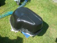 Bottom in the undercoating Alfa Romeo giulia 2000 1750 gtv gt veloce Berlina 1968 restoration restauratie rebuild