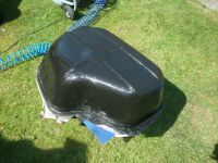 Bottom in the undercoating Alfa Romeo giulia 2000 1750 gtv gt veloce Berlina 1968 restoration restauratie rebuild