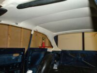 And after a few tries the back also nicely fitted! Alfa Romeo giulia 2000 1750 gtv gt veloce Berlina 1968 restoration restauratie rebuild