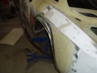 Making sure I got the position right Alfa Romeo giulia 2000 1750 gtv gt veloce Berlina 1968 restoration restauratie rebuild