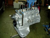 Engine rebuild in progress Alfa Romeo giulia 2000 1750 gtv gt veloce Berlina 1968 restoration restauratie rebuild