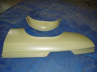 Rear wing en inner fender coated with epoxy primer Alfa Romeo giulia 2000 1750 gtv gt veloce Berlina 1968 restoration restauratie rebuild