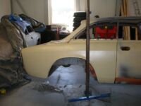 Side view Alfa Romeo giulia 2000 1750 gtv gt veloce Berlina 1968 restoration restauratie rebuild