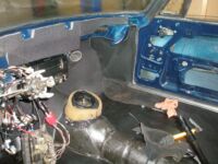 The system for 1300 interior fitted as well as the heating system Alfa Romeo giulia 2000 1750 gtv gt veloce Berlina 1968 restoration restauratie rebuild