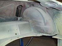 Showing signs of rust Alfa Romeo giulia 2000 1750 gtv gt veloce Berlina 1968 restoration restauratie rebuild