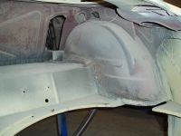 Showing signs of rust Alfa Romeo giulia 2000 1750 gtv gt veloce Berlina 1968 restoration restauratie rebuild