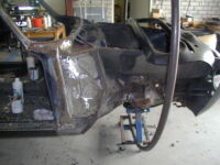 All stripped Alfa Romeo giulia 2000 1750 gtv gt veloce Berlina 1968 restoration restauratie rebuild