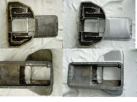 Before and after Alfa Romeo giulia 2000 1750 gtv gt veloce Berlina 1968 restoration restauratie rebuild